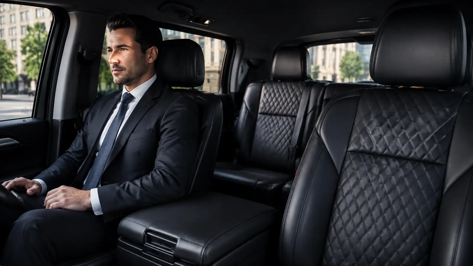 Hourly minivan service